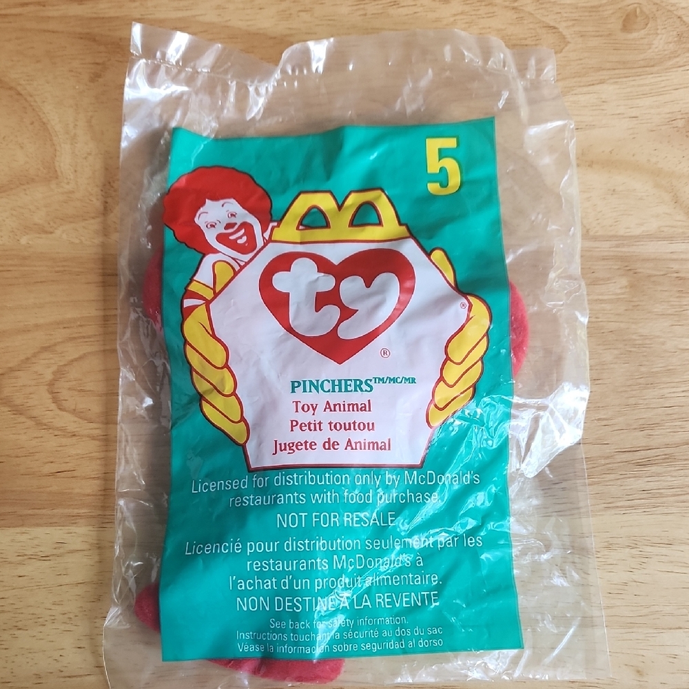 McDonald's Collectible TY Beanie Baby
